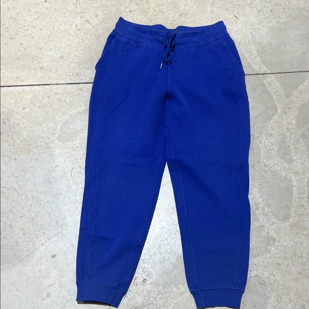 LULULEMON Blue Jogger Scuba Sweatpants Size 8